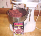 Blend the mixes and meat together well.